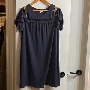 Cold shoulder dress